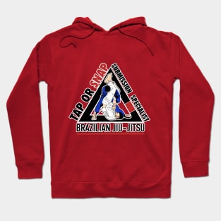 Brazilian Jiu-Jitsu Tap or Snap Design Hoodie